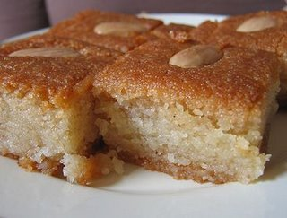 طريقة عمل الهريسة باللوز