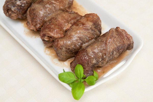 طريقة عمل البفتيك المحشي