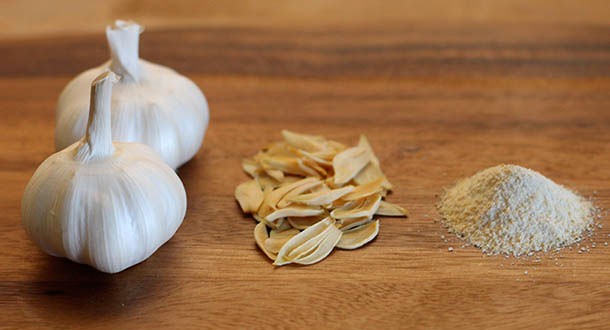 طريقة عمل  بودرة الثوم فى المنزل