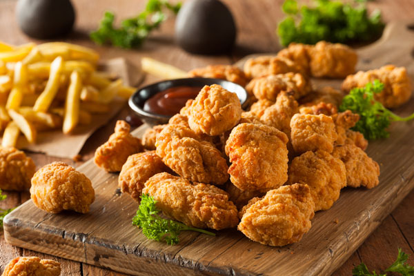طريقة عمل بوب كورن الدجاج الكريسبي