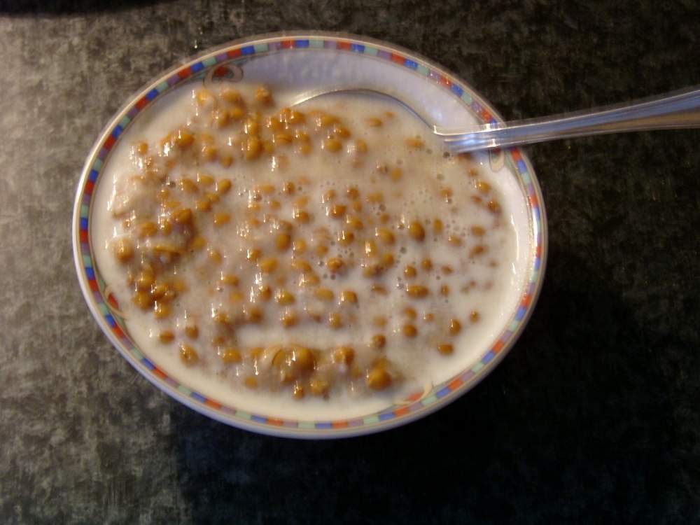 بليلة باللبن