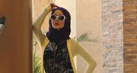 الألوان والبساطة لملابس المحجبات 