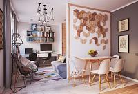بالصور| أفكار للمساحات الصغيرة في تصميم شقة سكنية رائعة