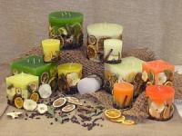 شموع معطرة مبتكرة من صنع يديك 