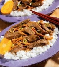 طريقة عمل أرز بشرائح اللحم