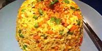 طريقة الأرز المقلى