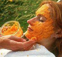  "ماسك" الجزر للعناية بالبشرة الدهنية في الصيف