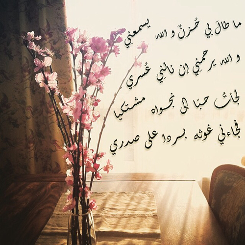 شعر حزين صباحي