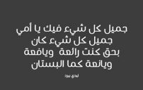 عن الام المتوفية