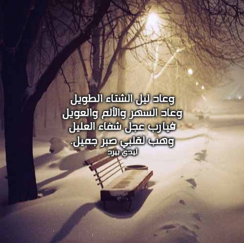 شعر عن الشتاء