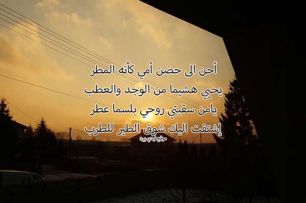 شعر شوق للام