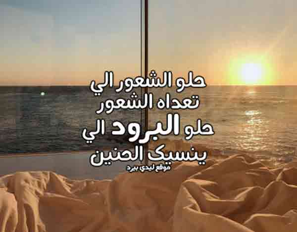 شعر عن البرود