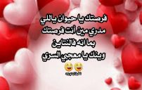 رسائل عيد الحب مضحكة