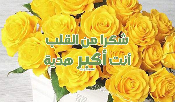 عبارات شكر على هدية من صديق