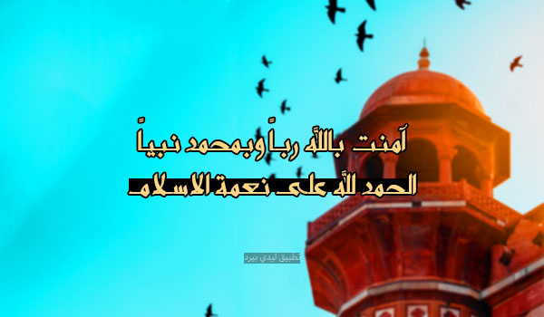 الحمد لله على نعمة الإسلام