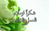 شكر زملاء العمل